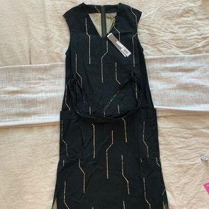 NWT Bel Kazan Arpi dress in Black Lark